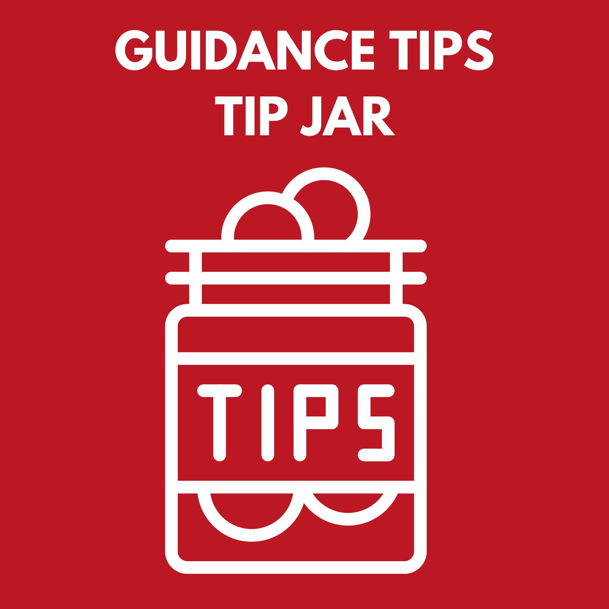 Tip Jar for Tips
